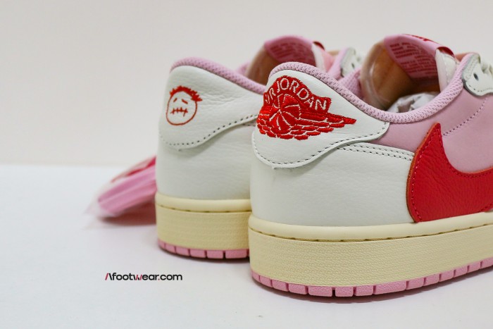 Travis Scott x Air Jordan 1 Low OG Shy Pink Pack Tropical Pink 2026 (A1)