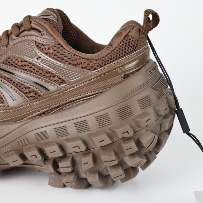 Balenciaga Brown Bouncer Sneakers