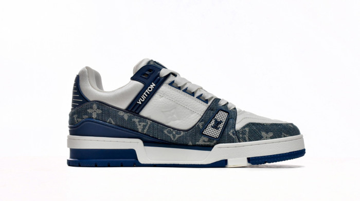 Lou1s Vuitt0n Trainer Cowboy Blue