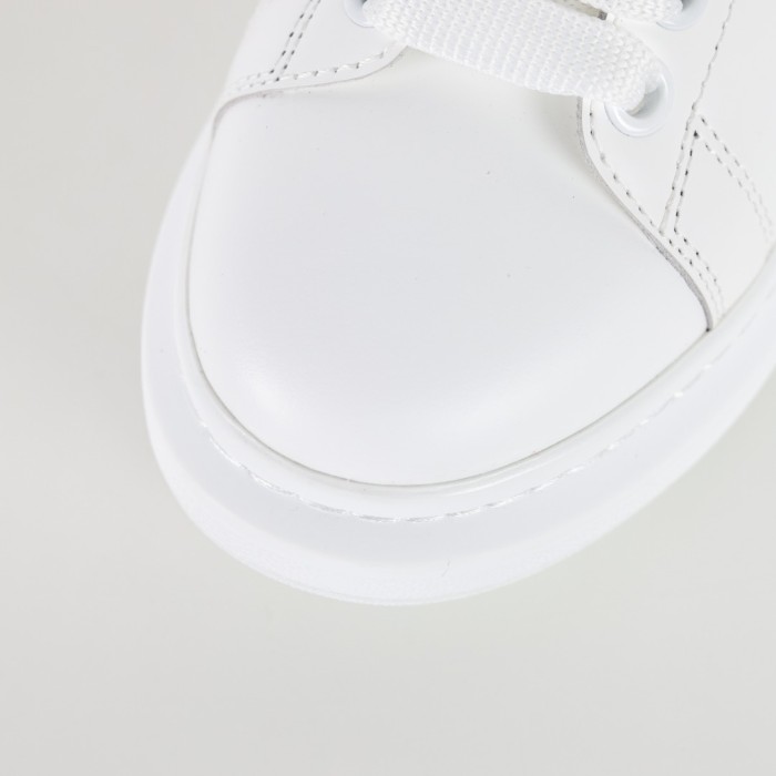 Alexander McQueen Oversized White Rose Gold Tab