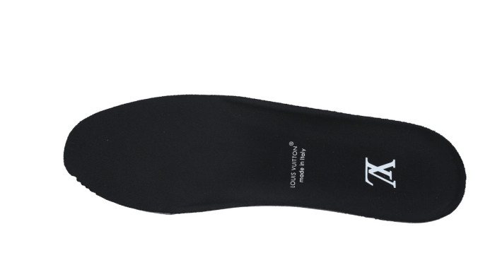 Louis Vuitton Trainer Black Silver Diamond
