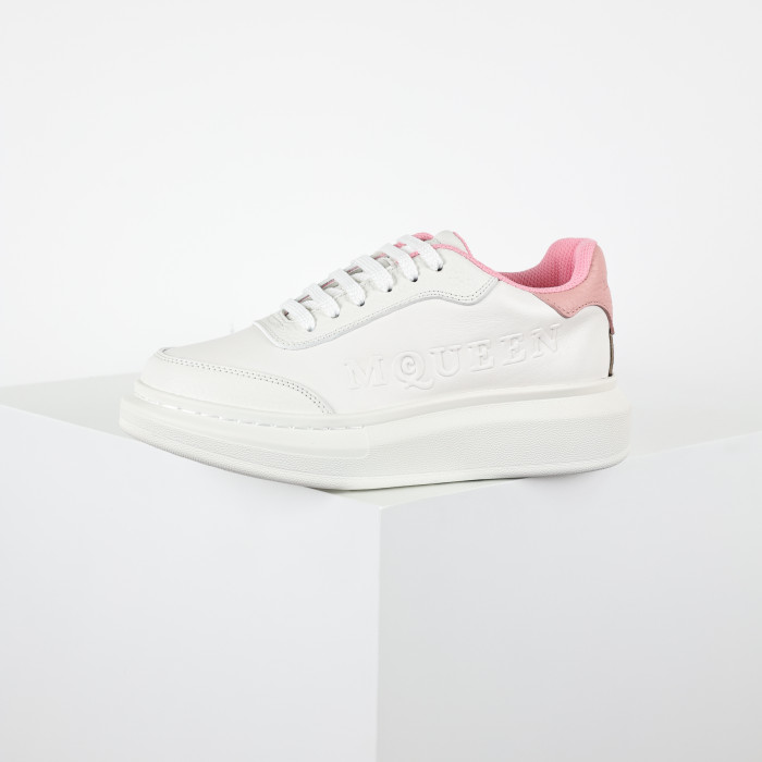 Alexande* McQuee* Oversized Retro White Pink