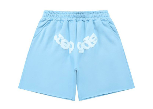 Sp5der OG Web V2 Sweatshort Dusty Blue