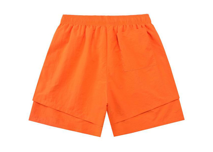 Sp5der OG Web Double Layer Short Orange White