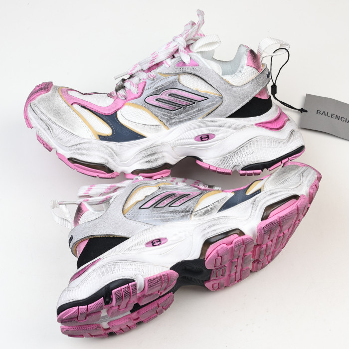 Balenciaga Wmns Cargo Sneaker in Grey Pink