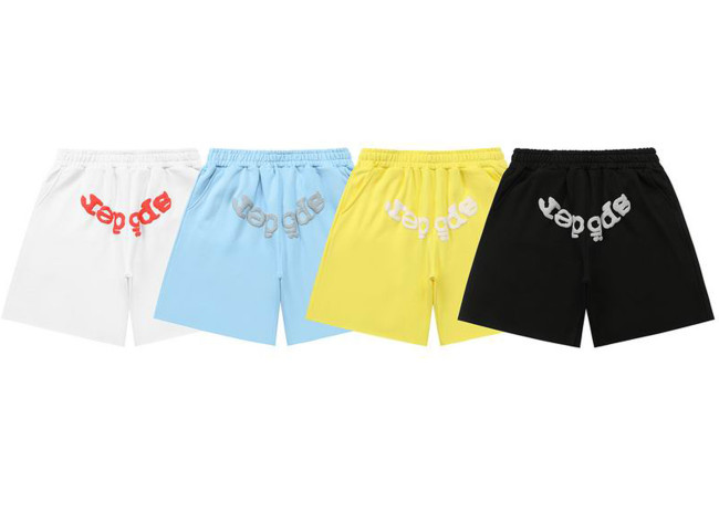 Sp5der Web Shorts -955 White /Blue /Yellow /Black
