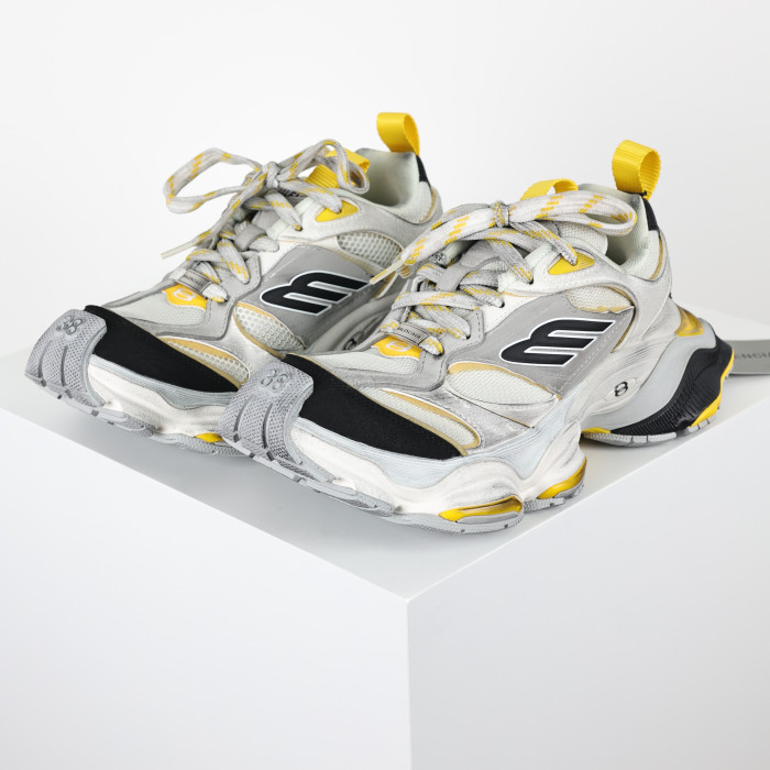 Balenciaga Cargo Sneaker Grey Black Yellow