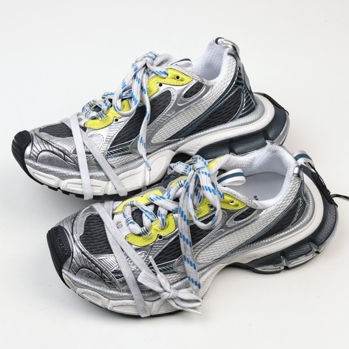 Balenciaga 3XL White Blue Yellow