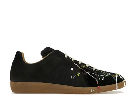 Maison Margiela Wmns Replica Low 'Paint Splatter - Black Pollock'
