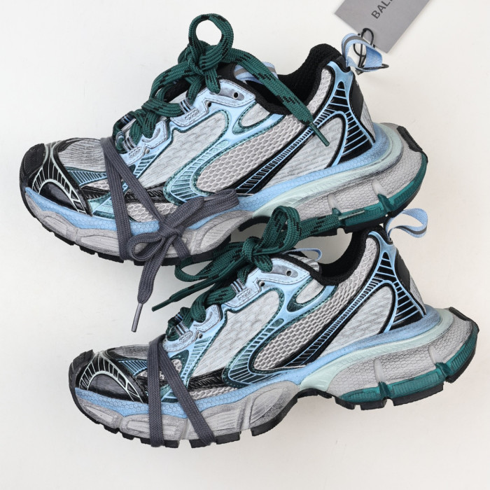 Balenciaga 3XL Sneakers 'Grey Blue Mesh'