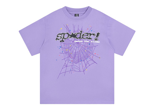 Sp5der T-Shirt Acai Purple