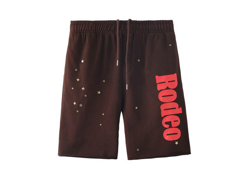 Cactus Jack by Travis Scott x Sp5der Days Before Rodeo Shorts Brown