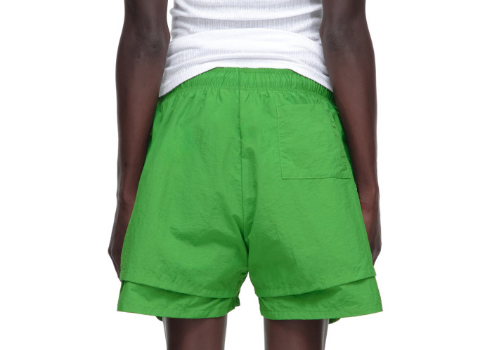 Sp5der OG Web Double Layer Short Green White