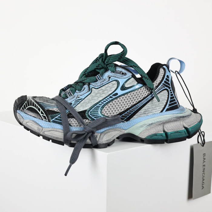 Balenciaga 3XL Sneakers 'Grey Blue Mesh'