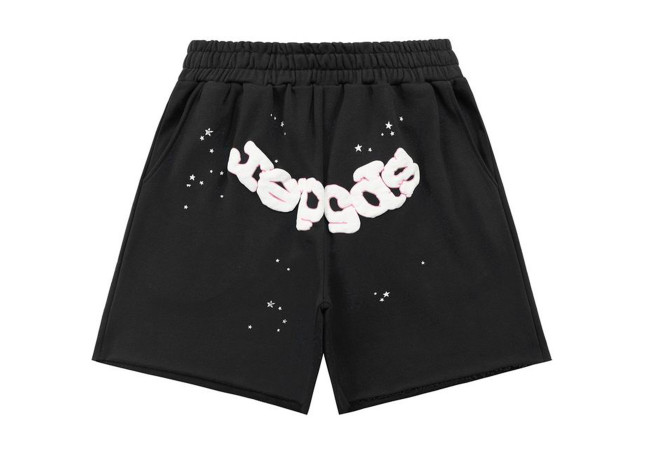 Sp5der OG Web Logo Sweatshort Black