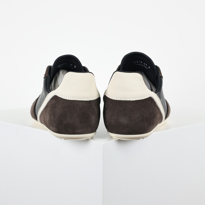R!ck Owens Concordians Minimal Sneaker 'Dark Dust Black'
