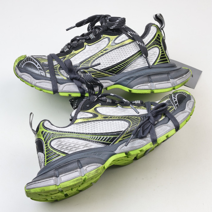 Balenciaga Gray & Green 3XL Sneakers