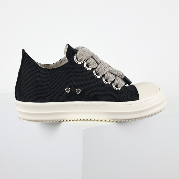 R!ck Owens Concordians DRKSHDW Jumbo Lace Low 'Black Milk'