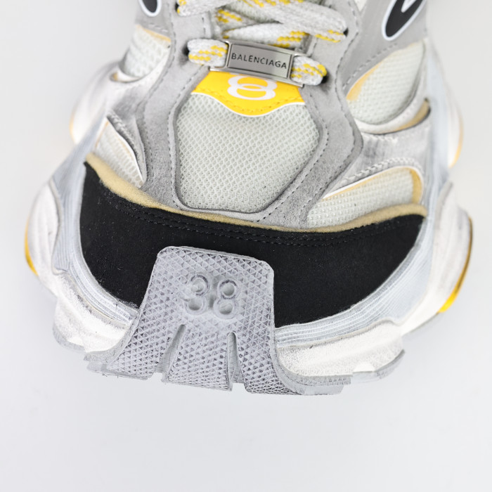 Balenciaga Cargo Sneaker Grey Black Yellow