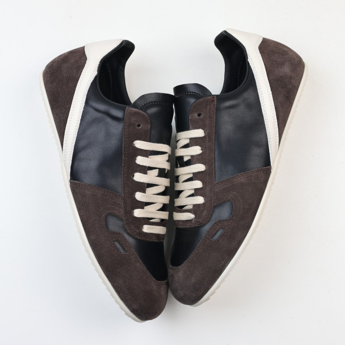R!ck Owens Concordians Minimal Sneaker 'Dark Dust Black'