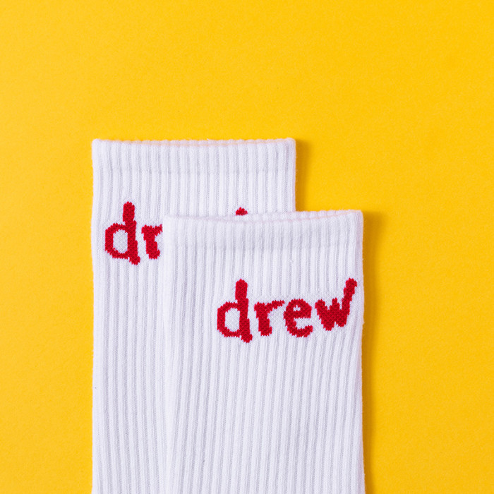 Drew Letters Sock