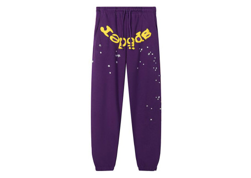 Sp5der Sweatpant Star OG Web V2 Purple