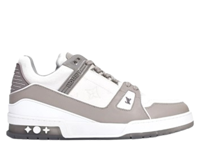 Lou1s Vuitt0n Trainer Grey White