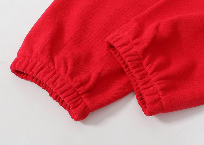 Sp5der Number 555 Sweatpants Red