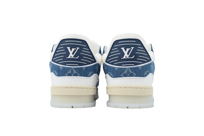 Lou1s Vuitt0n Trainer Sneaker Denim Monogram