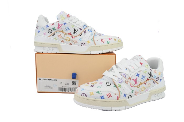 Louis Vuitton Trainer Murakami Takashi White