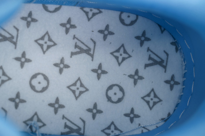 Lou1s Vuitt0n Trainer All Blue Embossing