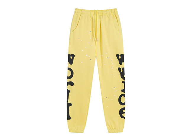 Sp5der Sweatpant Beluga Yellow