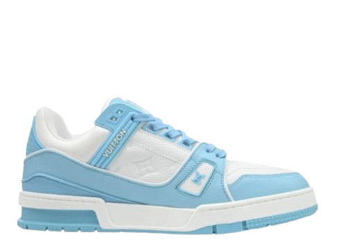 Louis Vuitton Trainer Sneaker Light Blue