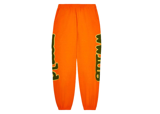Sp5der World Beluga Sweatpants Orange