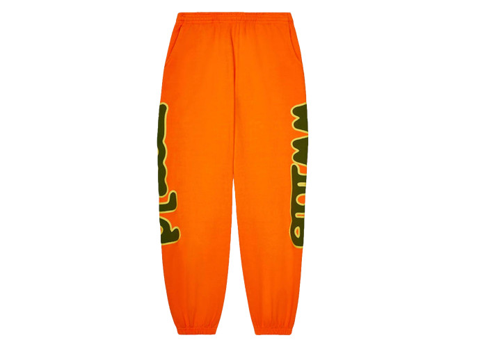 Sp5der World Beluga Sweatpants Orange