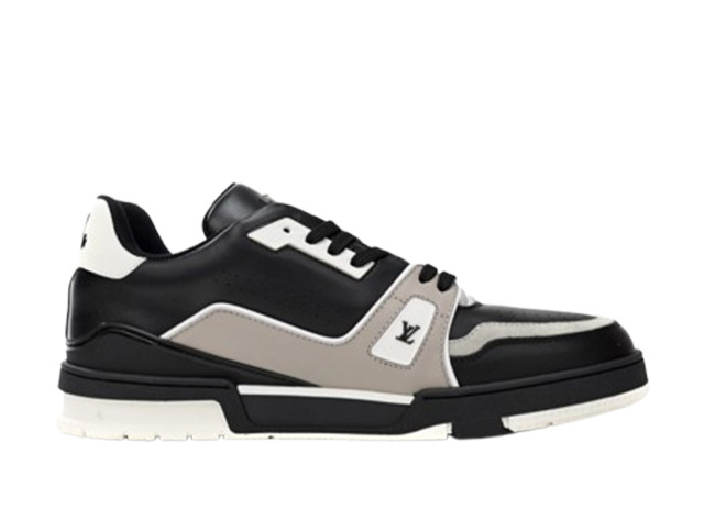 Lou1s Vuitt0n Trainer Cowboy Black Gray