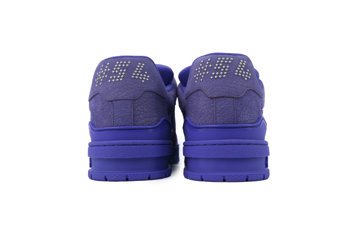 Lou1s Vuitt0n Trainer Sneaker Purple Rivet