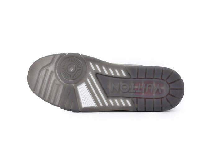 Lou1s Vuitt0n Trainer Grey White