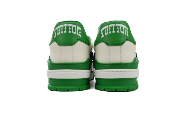 Lou1s Vuitt0n Trainer White Green