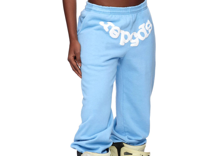 Sp5der Worldwide Sweatpant Sky Blue