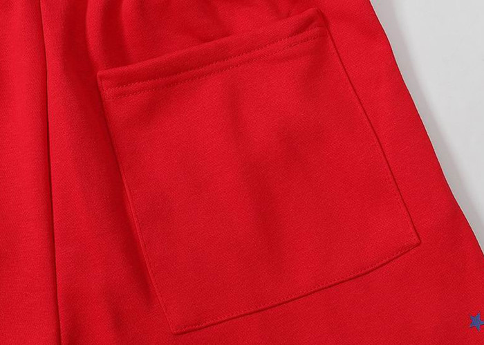 Sp5der Number 555 Sweatpants Red
