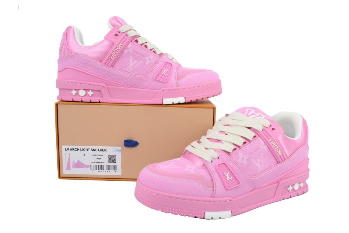 Lou1s Vuitt0n Trainer Pink Cowboy