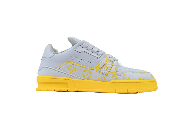 Lou1s Vuitt0n Trainer Grey Color Printing