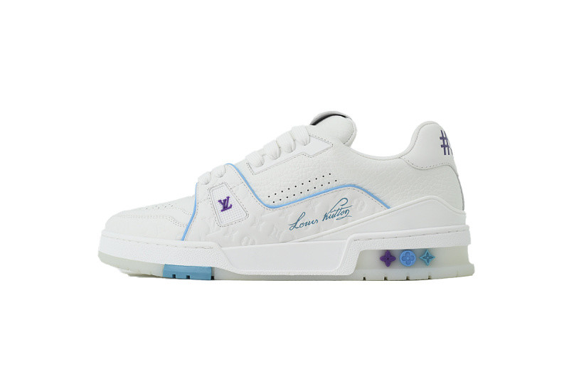 Louis Vuitton Trainer(NFC Chip Edition)Blue