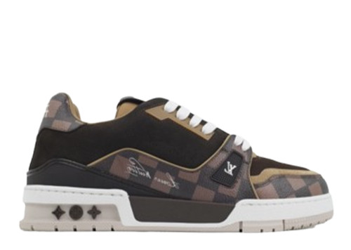 Louis Vuitton LV Trainer × NIGO Co Branded Coffee Colors