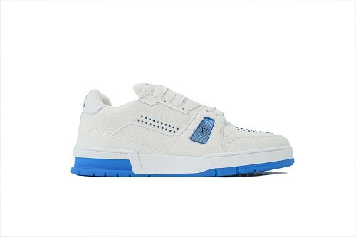 Louis Vuitton Trainer(NFC Chip Edition)White Blue