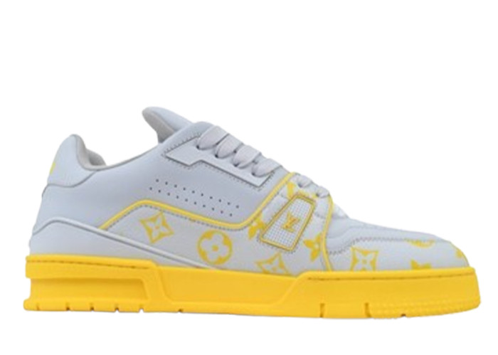 Lou1s Vuitt0n Trainer Grey Color Printing