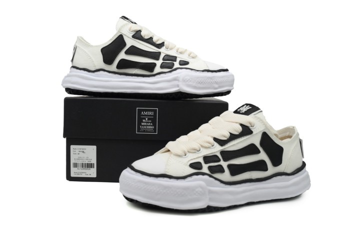 Amiri x Maison Mihara Yasuhiro Peterson OG Sole Canvas Low 'White'