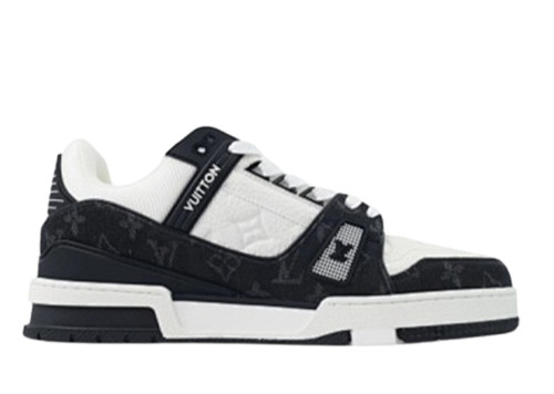 Louis Vuitton Trainer(NFC Chip Edition)Black Jean