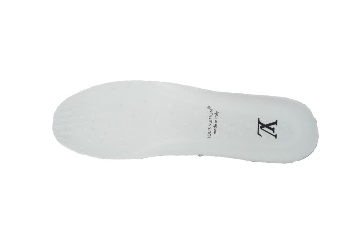 Louis Vuitton Trainer Sneaker(NFC Chip Edition)Blue Denim Fabric